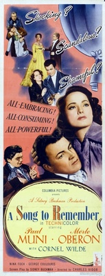 A Song to Remember movie poster (1945) Poster MOV_fe3ddeba