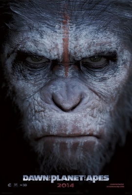 Dawn of the Planet of the Apes movie poster (2014) calendar