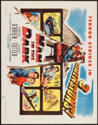 Man in the Dark movie poster (1953) mouse pad