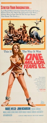 One Million Years B.C. movie poster (1966) calendar