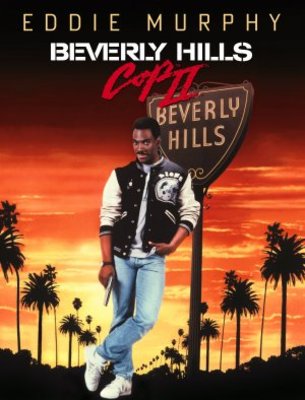 Beverly Hills Cop 2 movie poster (1987) Longsleeve T-shirt