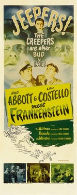 Bud Abbott Lou Costello Meet Frankenstein movie poster (1948) tote bag