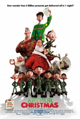 Arthur Christmas movie poster (2011) Poster MOV_ff0a1c52