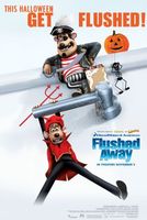 Flushed Away movie poster (2006) Longsleeve T-shirt #652124