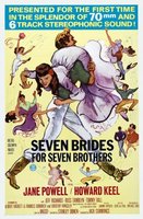 Seven Brides for Seven Brothers movie poster (1954) Longsleeve T-shirt #635455