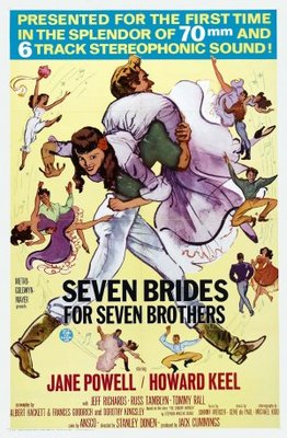 Seven Brides for Seven Brothers movie poster (1954) Poster MOV_ff11e6d5
