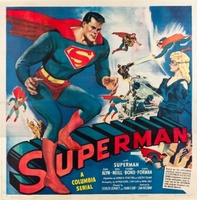 Superman movie poster (1948) Longsleeve T-shirt #1068436