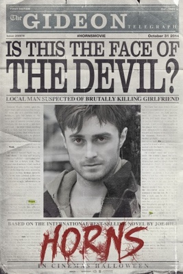 Horns movie poster (2013) poster