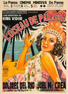Bird of Paradise movie poster (1932) mouse pad