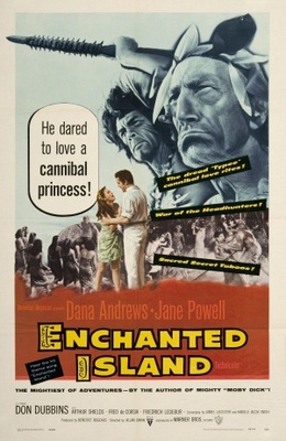 Enchanted Island movie poster (1958) poster