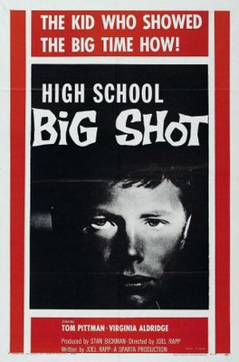 High School Big Shot movie poster (1959) hoodie