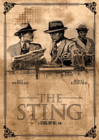 The Sting movie poster (1973) t-shirt #MOV_ffyk0kkh