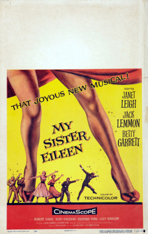 My Sister Eileen movie poster (1955) hoodie