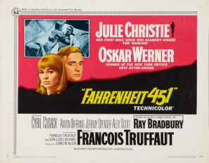 Fahrenheit 451 movie poster (1966) calendar
