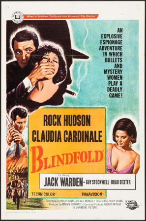 Blindfold movie poster (1965) tote bag