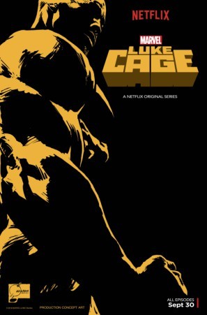 Luke Cage movie poster (2016) mouse pad