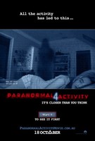 Paranormal Activity 4 movie poster (2012) Mouse Pad MOV_fvxg7biv