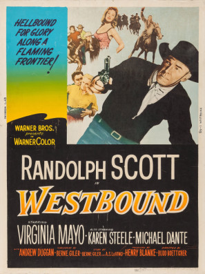 Westbound movie poster (1959) Sweatshirt