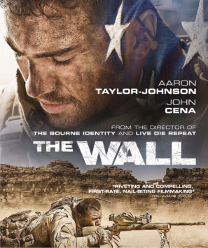 The Wall movie poster (2017) Mouse Pad MOV_g8yyfms3