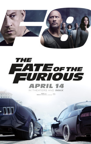 The Fate of the Furious movie poster (2017) Sweatshirt