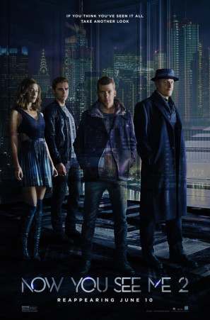 Now You See Me 2 movie poster (2016) mouse pad