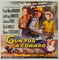 Gun for a Coward movie poster (1957) Sweatshirt #1301782