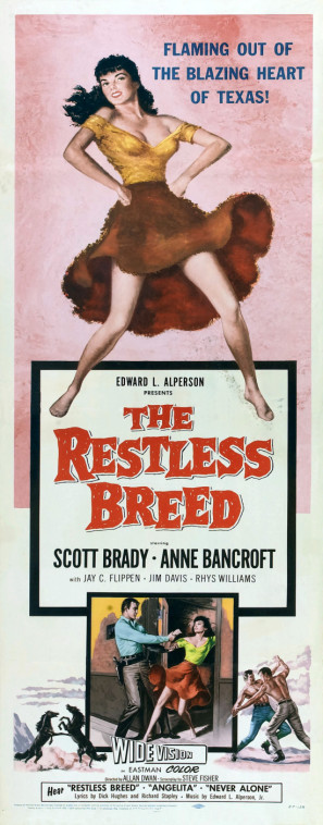 The Restless Breed movie poster (1957) hoodie
