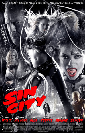 Sin City movie poster (2005) calendar