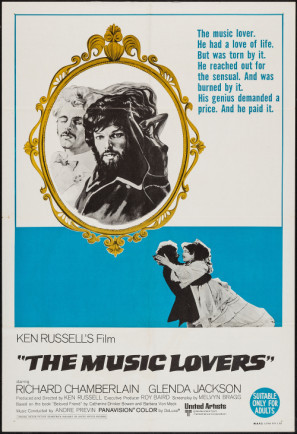 The Music Lovers movie poster (1970) poster