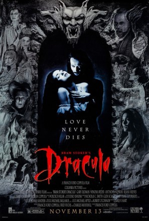 Dracula movie poster (1992) tote bag