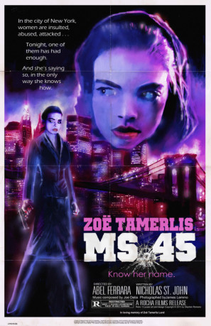 Ms. 45 movie poster (1981) hoodie