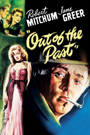 Out of the Past movie poster (1947) mouse pad