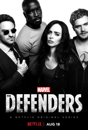 The Defenders movie poster (2017) mouse pad
