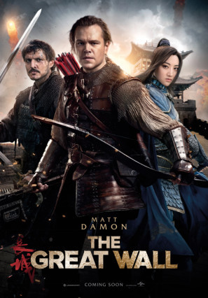 The Great Wall movie poster (2016) poster