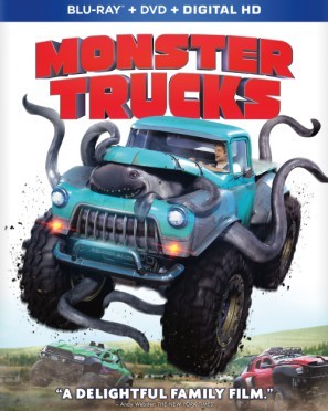 Monster Trucks movie poster (2016) Sweatshirt