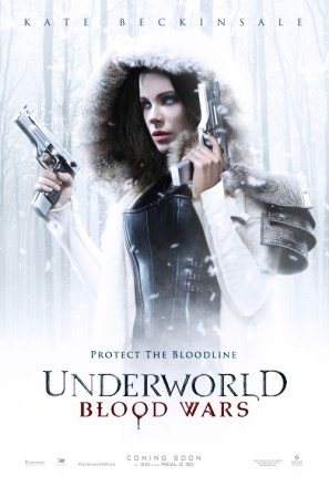 Underworld Blood Wars movie poster (2017) tote bag