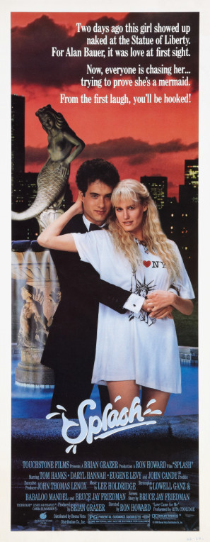 Splash movie poster (1984) Sweatshirt