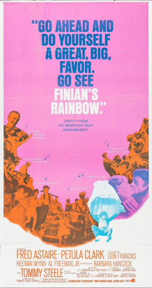 Finians Rainbow movie poster (1968) mouse pad