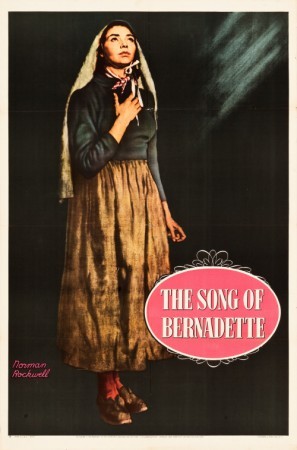 The Song of Bernadette movie poster (1943) poster