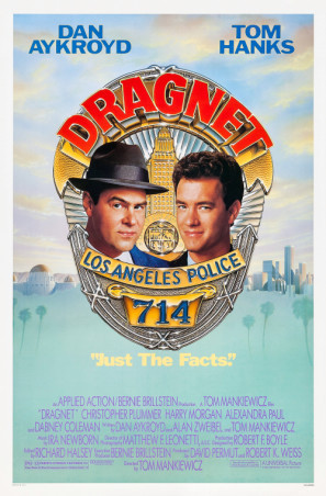 Dragnet movie poster (1987) Sweatshirt