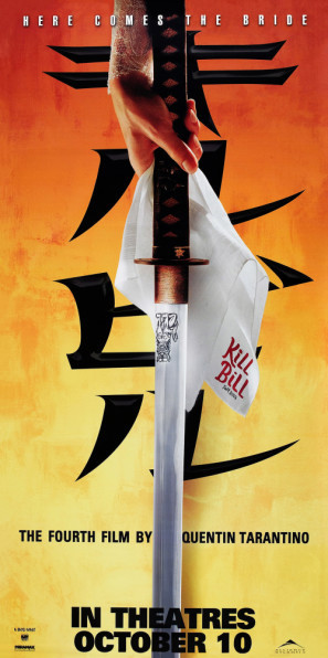 Kill Bill: Vol. 1 movie poster (2003) calendar
