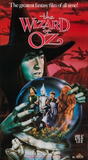 The Wizard of Oz movie poster (1939) calendar