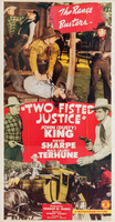 Two Fisted Justice movie poster (1943) Longsleeve T-shirt #1316342