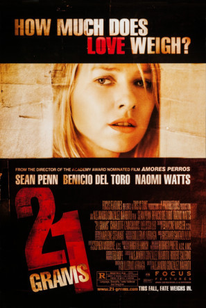 21 Grams movie poster (2003) tote bag