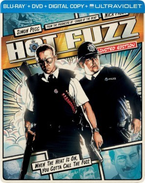 Hot Fuzz movie poster (2007) tote bag