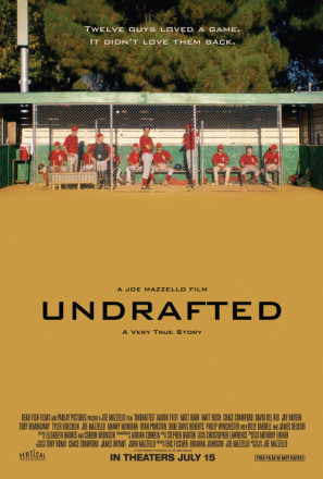 Undrafted movie poster (2016) calendar