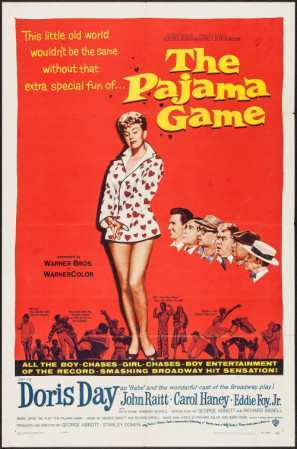 The Pajama Game movie poster (1957) poster