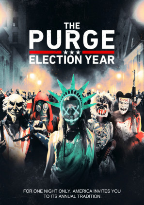 The Purge 3 movie poster (2016) tote bag