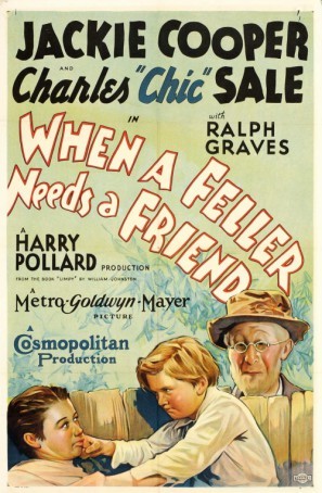 When a Fellow Needs a Friend movie poster (1932) mouse pad