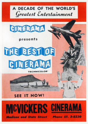 Best of Cinerama movie poster (1963) tote bag